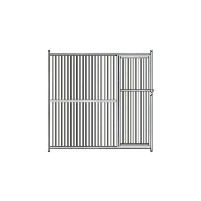 PANEL FRONTAL BARRAS A 5 CM PERRERA GALVANIZADA